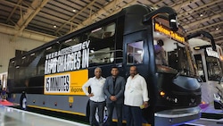 Exponent Energy, Veera Vahana announce 15-minute charging intercity e-bus